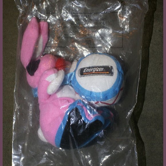 Energizer Toys Rare Vintage 997 Energizer Bunny Plush Toy New In